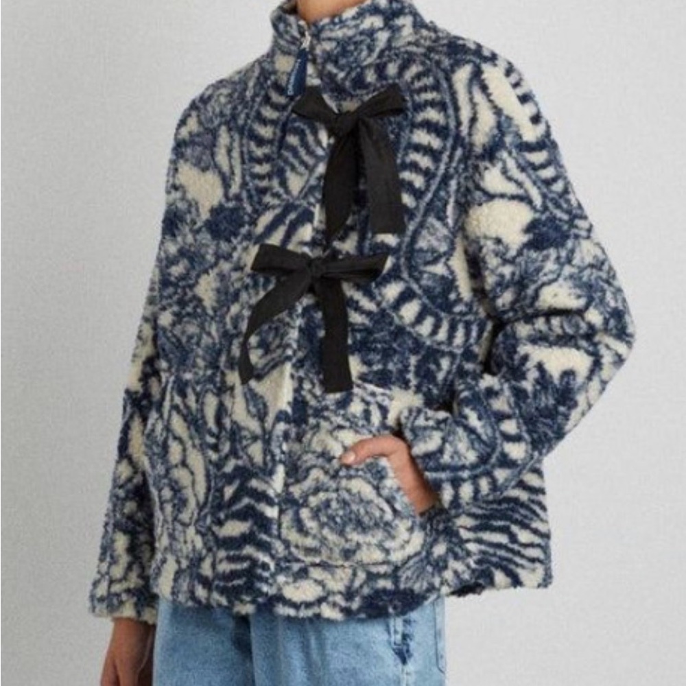 Damson Madder Ingrid Borg Wool Jacket